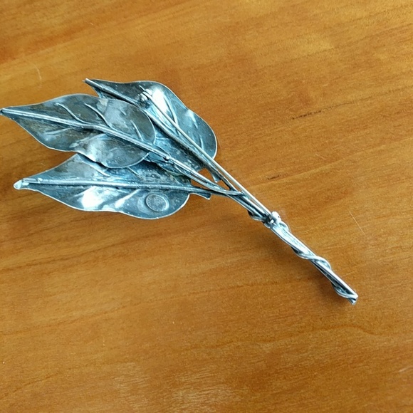 VINTAGE COROCRAFT STERLING BROOCH! - Picture 7 of 8